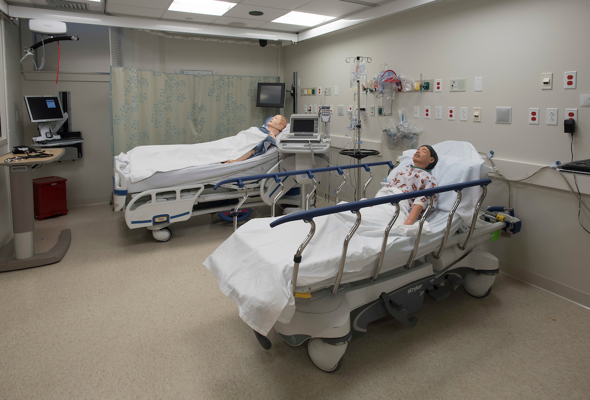 Shipley Simulation Center manikins